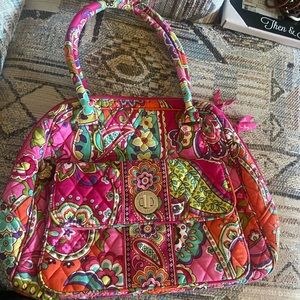 Vera Bradley pink paisley purse